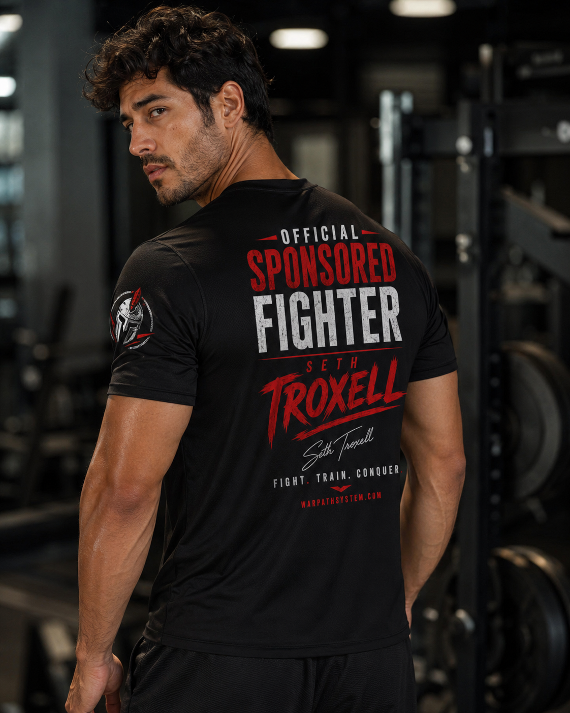Seth Troxell Sponsored Fighter Performance Tee