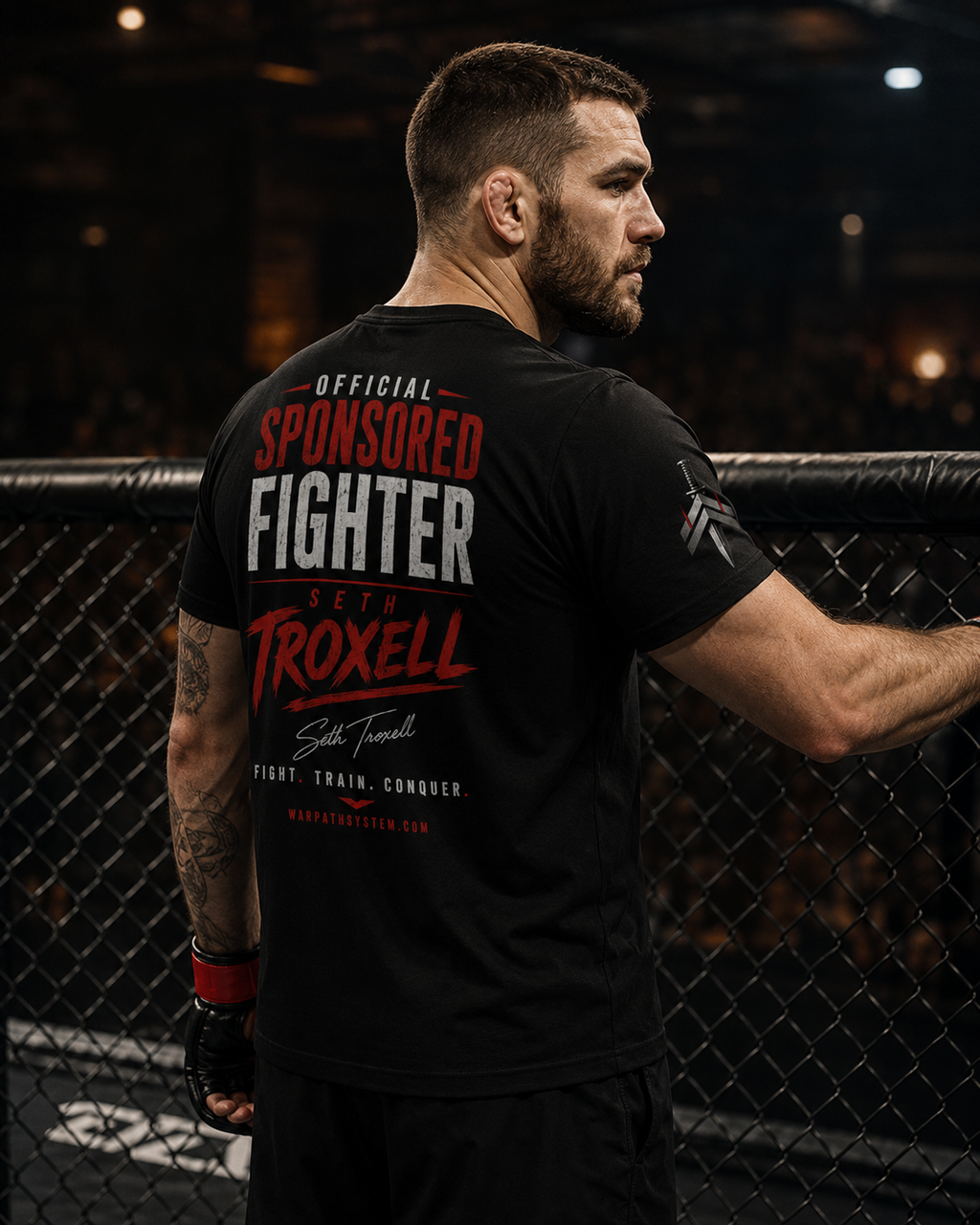 Seth Troxell Sponsored Fighter Performance Tee