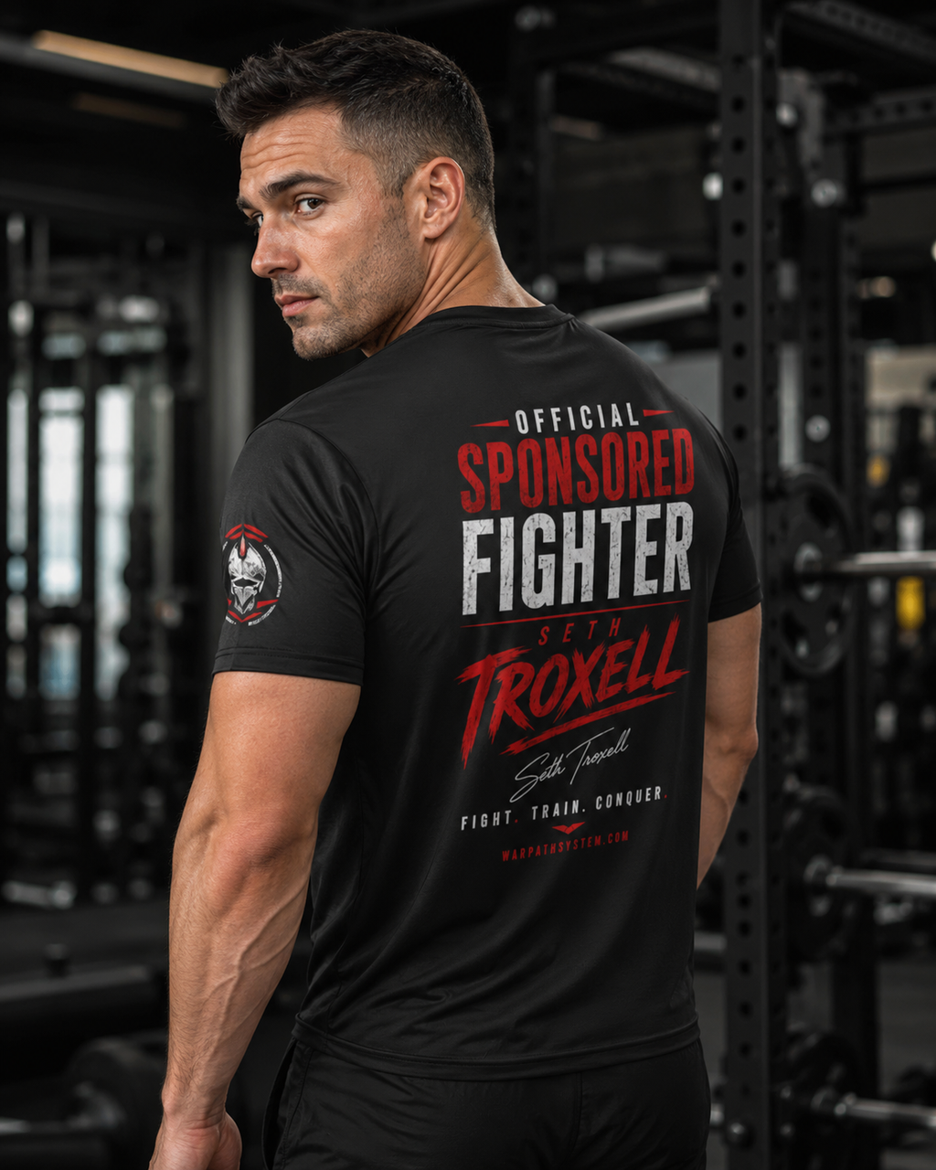 Seth Troxell Sponsored Fighter Performance Tee