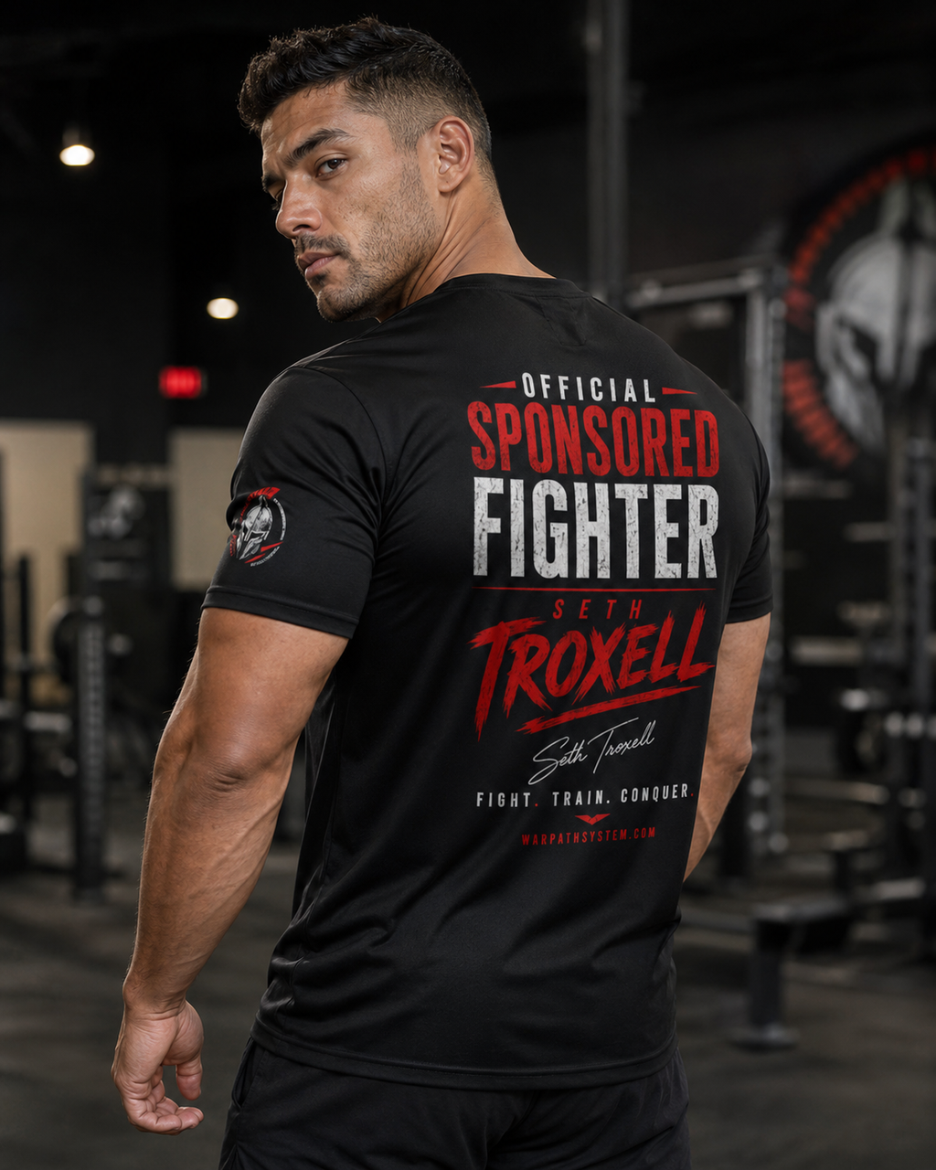 Seth Troxell Sponsored Fighter Performance Tee