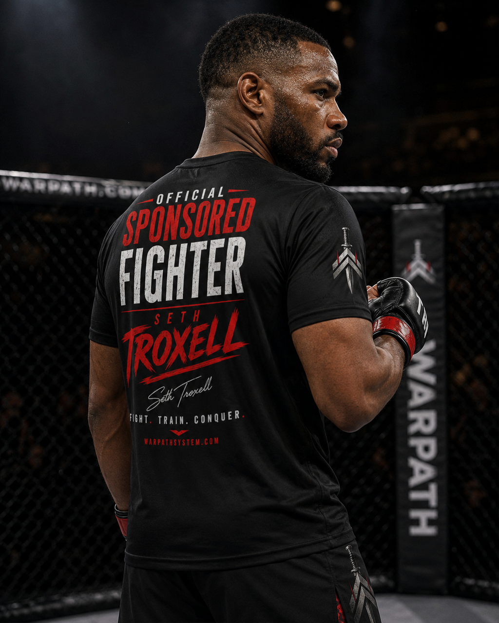Seth Troxell Sponsored Fighter Performance Tee